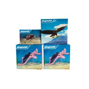 4 Playmobil Figures New in Box